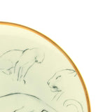 Carnets D'Equateur Bread And Butter Plate Feline