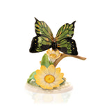 Flowers With Butterfly Figurine