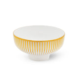 Lustre Stripped Dessert Bowl