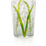 Lilly Of The Valley Clear Highball Tumbler Set