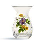 Lavender Clear Vase