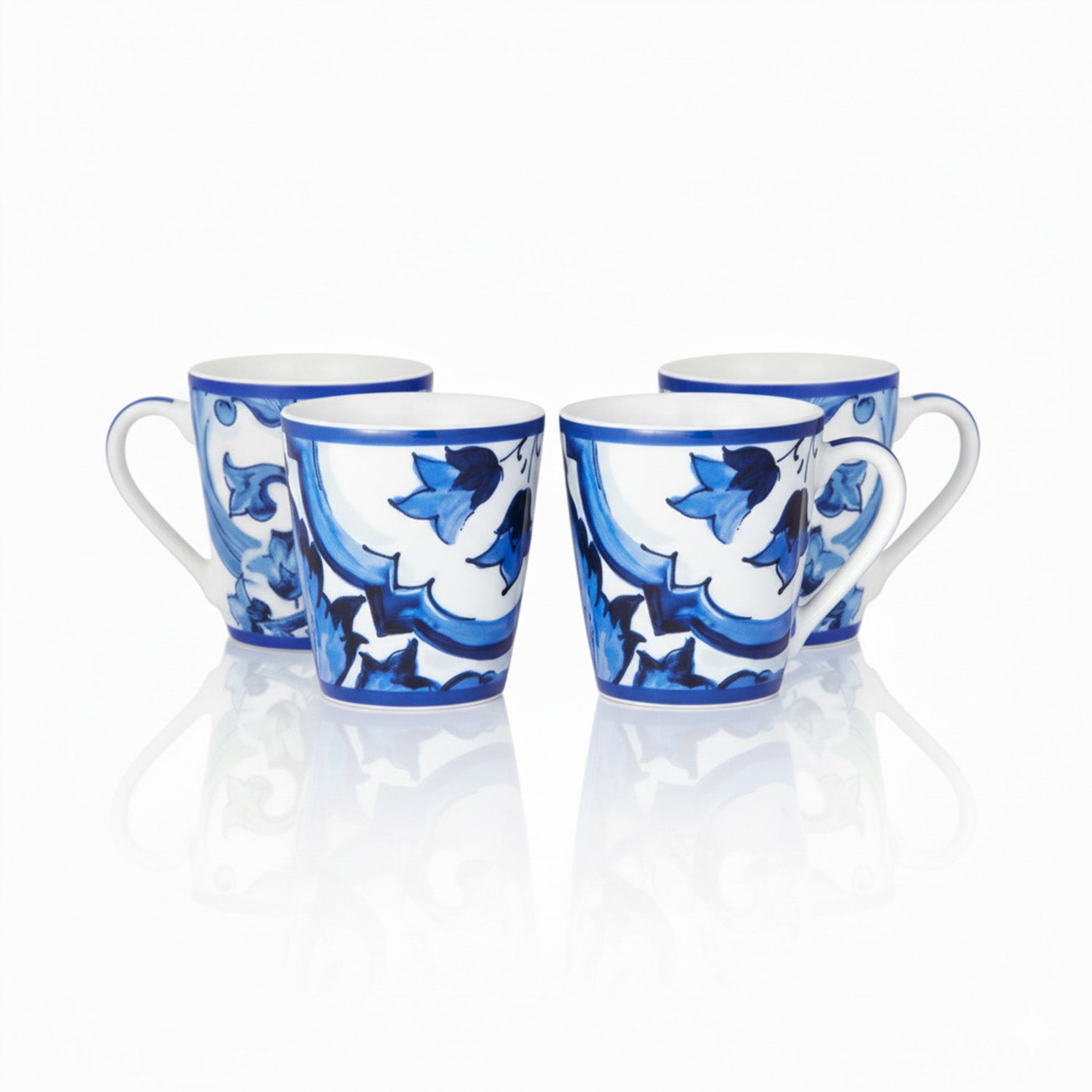Blu Mediterraneo Mug Fiore Sets