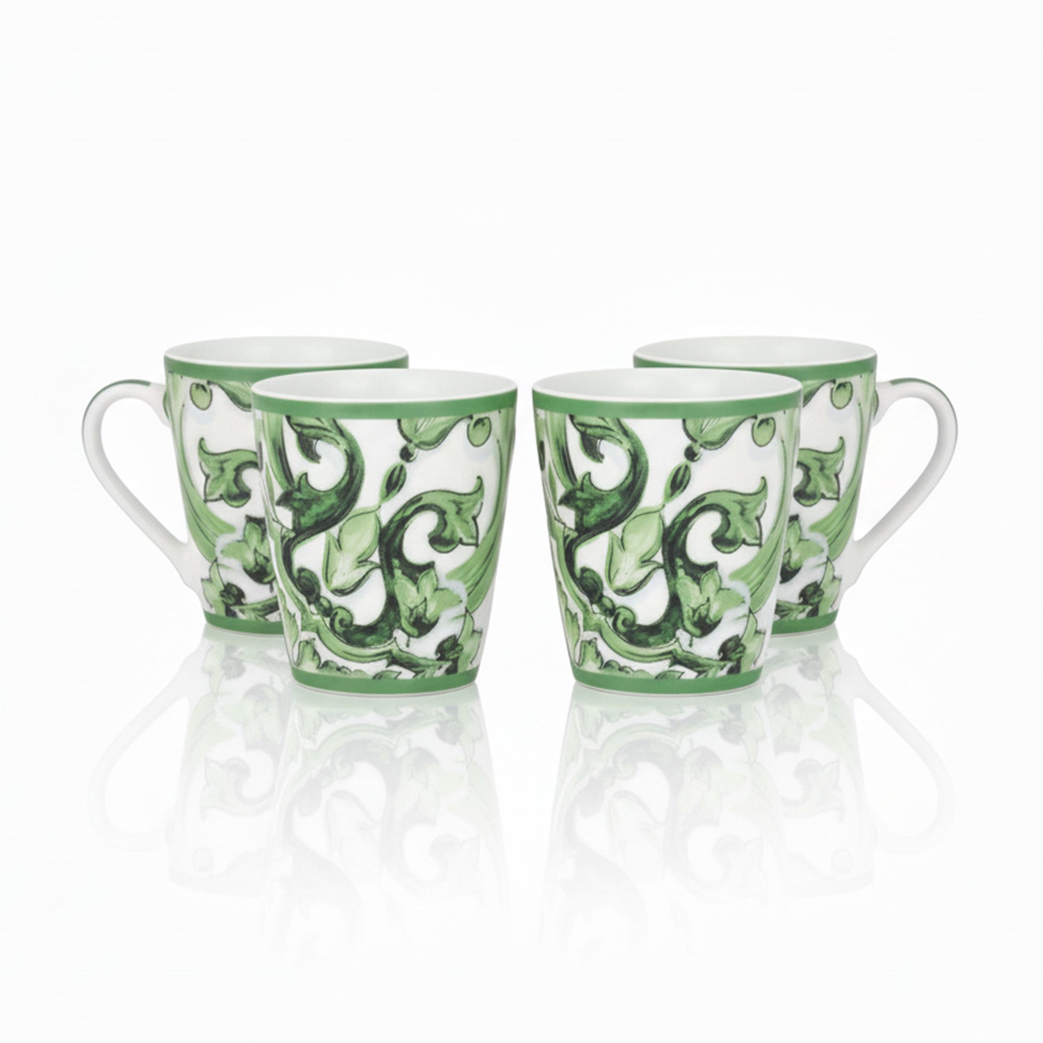Maiolica Verde Mug Sets