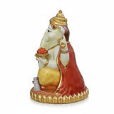 Ganesha Hand Painted 24K Gold Accents