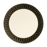 Babos Black And Gold Serving Plate