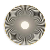 Lustre Stripped Dinner Plate