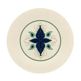 Alif Blue Gold Dinner Plate