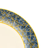 Abstract Border Dinner Plate