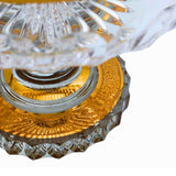 Romantic Comport  Bowl Footed  20.5Cm Gold Finish