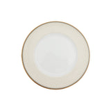 Antler Trellis Ivory & Gold Dinner Plate 10"