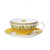 Shell Garden Floral Primula Yellow Tea for One Set