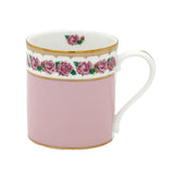 Shell Garden Floral Rose Pink Mug