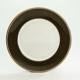 Antler Trellis Black & Gold  Bread & Butter Plate - 6"