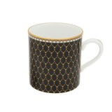 Antler Trellis Black Mug