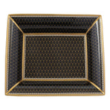 Antler Trellis Black & Gold Trinket Tray