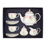 Marguerite Pink Tea Set for Two