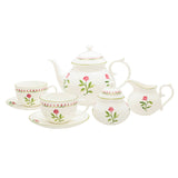 Marguerite Pink Tea Set for Two