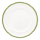 Green Border Audley Side Plate - 8”
