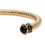 Salamander Black & Gold - Torque Bangle