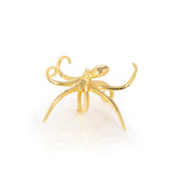 Gold Octopus Napkin Ring