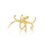 Gold Octopus Napkin Ring