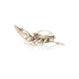 Silver Crab Salt Shaker