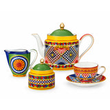 Carretto Siciliano 15 Pc Tea Set for 6