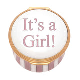 It's a Girl - Enamel Box