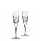 Edinburgh Hand-Cut Crystal Champagne Flutes - 170 ml - Set of 2