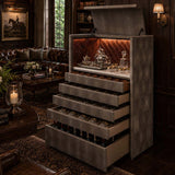 The Glenn Stingray Bar Cabinet