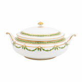 Green Garland Covered Dish