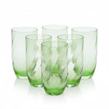 Tumbler Tall Light Green 14 Cm - Set of 6