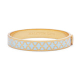 Agama Forget me Not & Gold - Hinged Bangle - 1cm