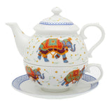 Ceremonial Indian Elephant White Tea for One