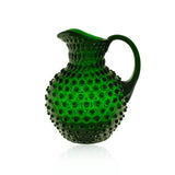 Hobnail Dark Green Jug 2 Lt