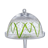 Lily of the Valley Covered Cake Stand