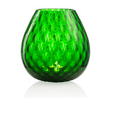 Macramè Candle Holder Large - Green Pine