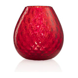 Macramè Candle Holder Large - Red