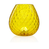 Macramè Candle Holder Large - Yellow