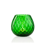 Macramè Candle Holder Small - Green Pine