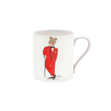 Hal the Bear Navy & Gold Mug Set of 2