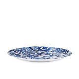 Blu Mediterraneo Charger Plate Fiore/Foglie