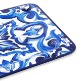 Blu Mediterraneo Wooden Rectangular Tray