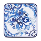 Blu Mediterraneo Wooden Square Tray