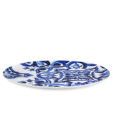 Blu Mediterraneo Oval Platter Fiore