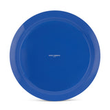 Blu Mediterraneo Metal Round Tray