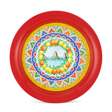 Carretto Siciliano Metal Round Tray