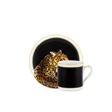 Leopardo Espresso Cup and Saucer