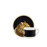 Leopardo Teacup and Saucer