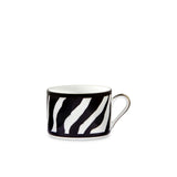 Zebra Teacup and Saucer